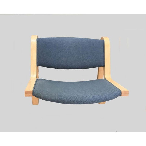 Image 1 of Bancs muraux vintage en hêtre par Rud Thygesen et Johnny Sørensen par Magnus Olesen 1980