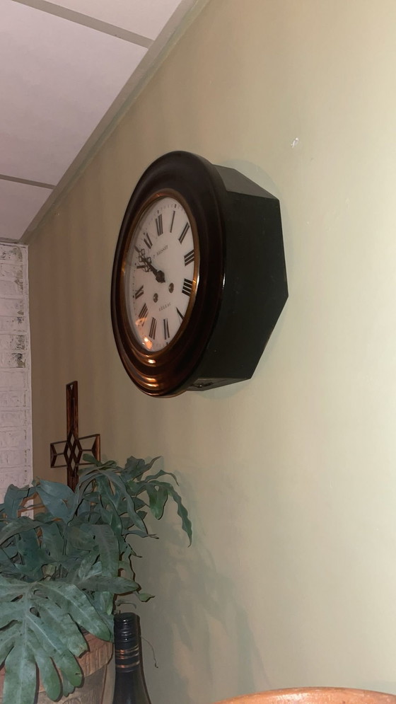 Image 1 of Vente : Horloge ancienne d'école française