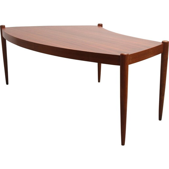 Image 1 of Table basse vintage en noyer courbé, 1960