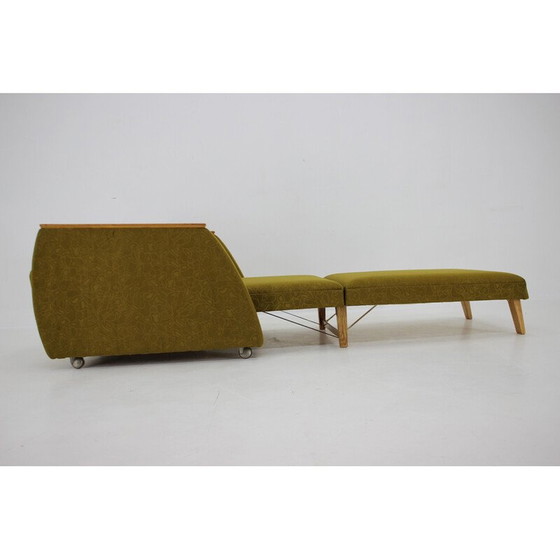 Image 1 of Fauteuil convertible vintage, Tchécoslovaquie 1970