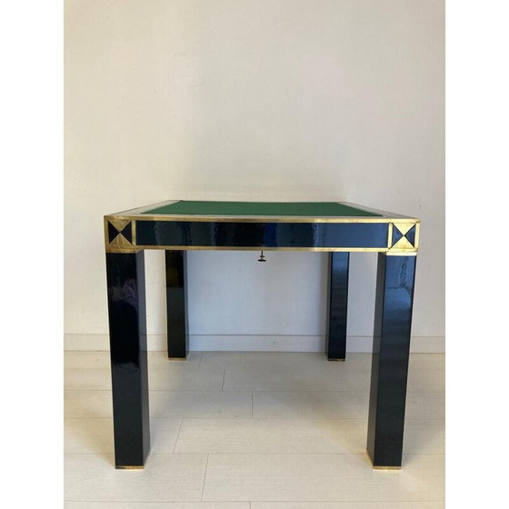 Image 1 of Table de jeu vintage par Jean Claude Mahey, 1970