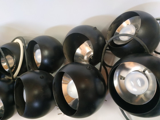 Image 1 of 18X Plafonniers vintage Raak A-54 (1978)