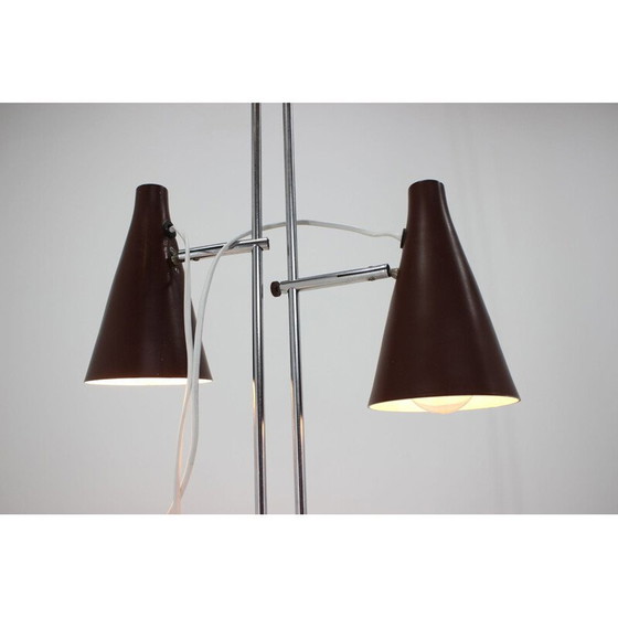 Image 1 of Lampadaire réglable vintage par Josef Hurka, Tchécoslovaquie 1970