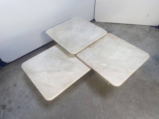 Set 3 Tables Natural Stone