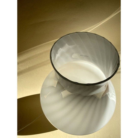 Image 1 of Lampe vintage XXL en verre de Murano, Italie 1970