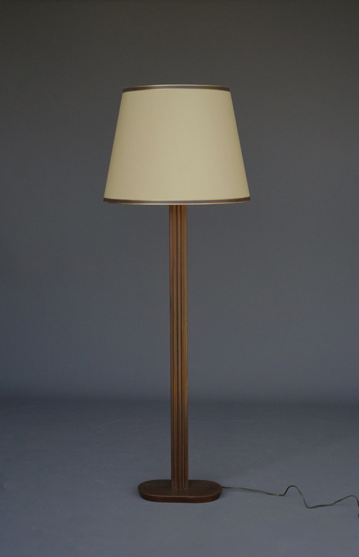 Lampadaire français en bronze. 1970s