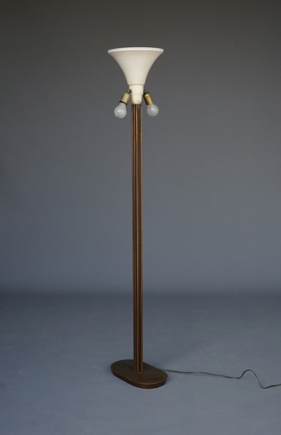 Image 1 of Lampadaire français en bronze. 1970s