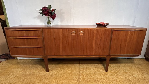 Mid Century Retro Vintage Teck Sideboard By Mcintosh Torpedo 1960S