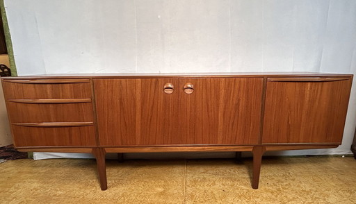 Mid Century Retro Vintage Teck Sideboard By Mcintosh Torpedo 1960S