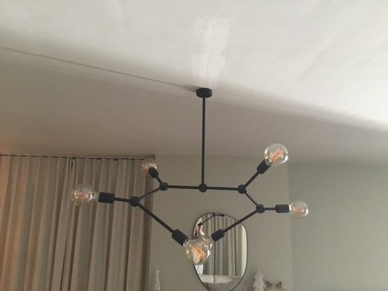 Image 1 of Nero Atoms Suspension Lamp Black