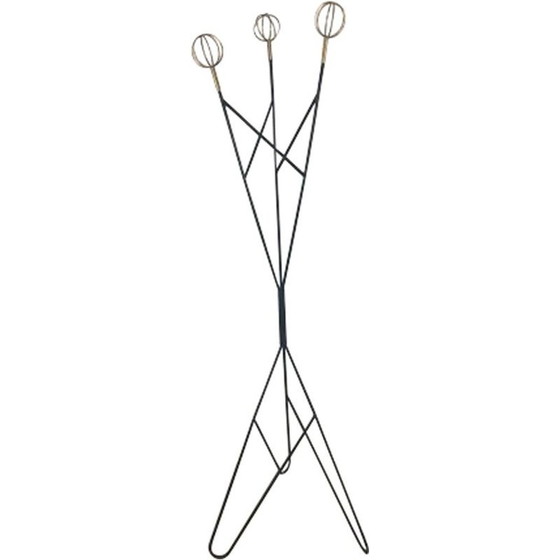 Image 1 of Vintage Geo Astrolabe coat rack by Roger Feraud, 1950