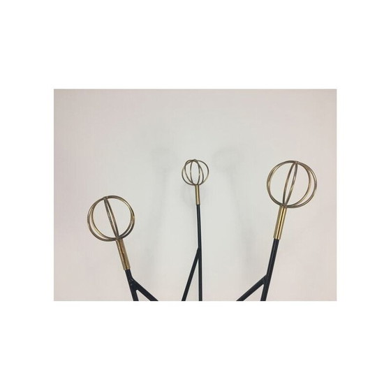 Image 1 of Vintage Geo Astrolabe coat rack by Roger Feraud, 1950