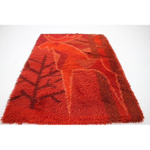 Tapis vintage en laine, Danemark 1960