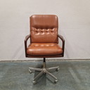 Chaise de bureau vintage des années 70