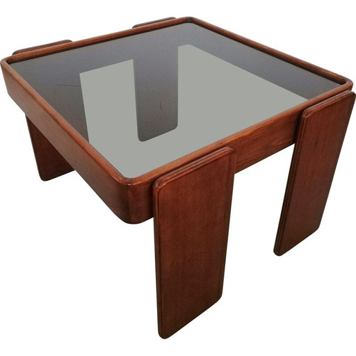 Table basse vintage par Gianfranco Frattini pour Cassina, Italie années 1960