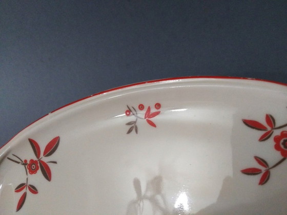 Image 1 of Otto Prutscher 'Metropolis' Art-Deco/Bauhaus 3-Pieces Breakfast Set 1935