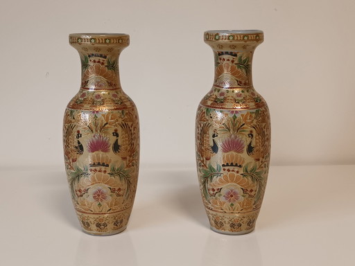 Couple de vases orientaux