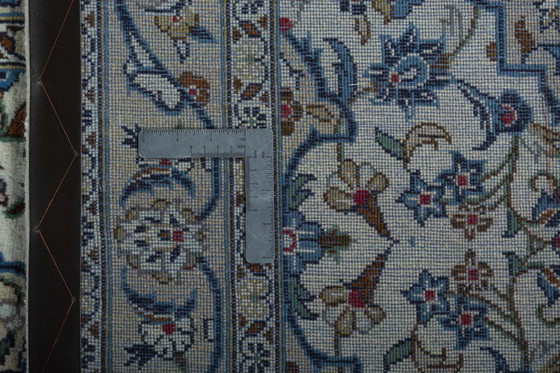 Image 1 of Tapis d'Orient Keshan noué à la main - 444 X 95 cm