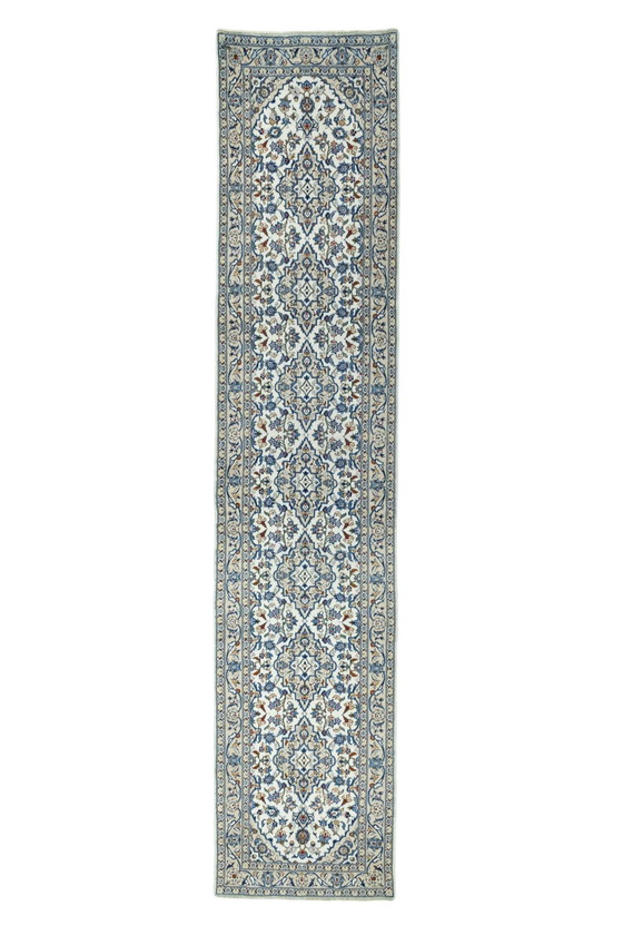 Image 1 of Tapis d'Orient Keshan noué à la main - 444 X 95 cm