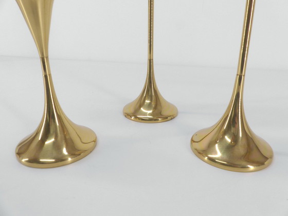 Image 1 of 3 Lampes À Huile En Laiton Freddie Andersen 1970