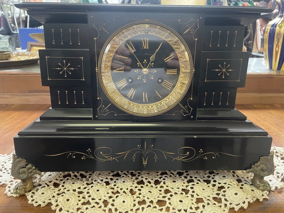 Image 1 of Horloge de cheminée victorienne