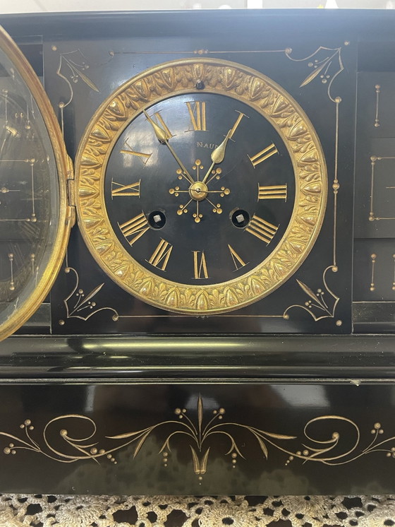 Image 1 of Horloge de cheminée victorienne