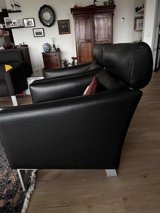 Image 1 of 2 X fauteuils Leolux en cuir