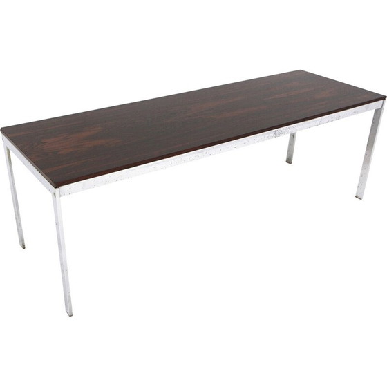Image 1 of Banc vintage "Alpacka" en bois de rose par Gillis Lundgren pour Möbel-Ikéa, Suède 1960