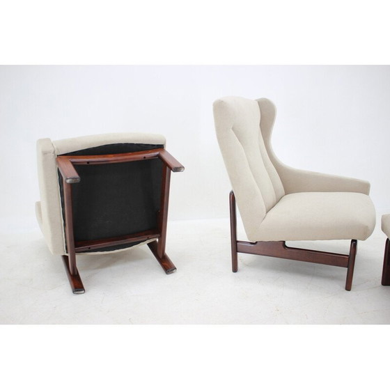 Image 1 of Canapé modulaire vintage à 3 places pour Ton, Tchécoslovaquie 1970