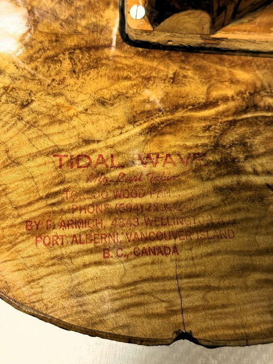 Image 1 of Table basse à coffre par Frank Armich Canada 1970's