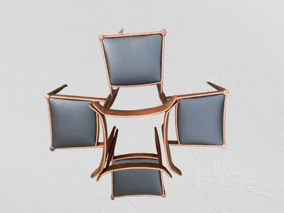 Image 1 of Modell 500 Chairs By Alfred Hendrickx For Belform