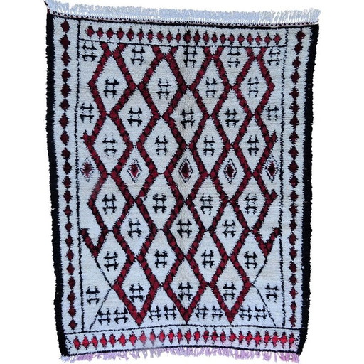 Tapis berbère vintage Beni ouarain