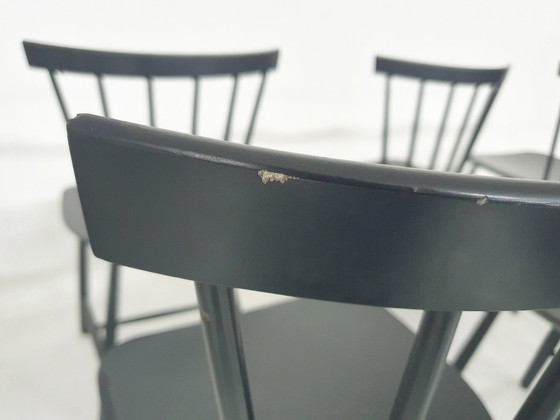 Image 1 of Poul M. Volther J46 Spindle Back Chair For Fdb Mobler, Danemark, 1956