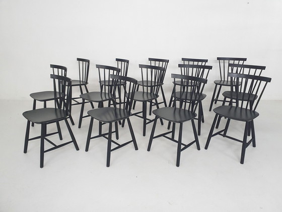 Image 1 of Poul M. Volther J46 Spindle Back Chair For Fdb Mobler, Danemark, 1956
