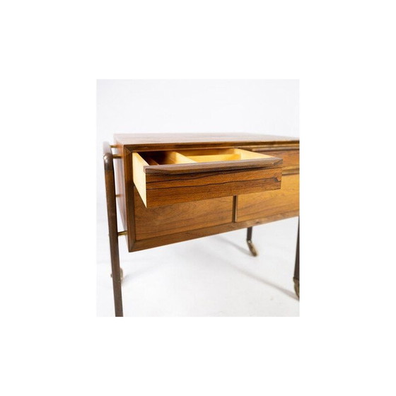 Image 1 of Commode vintage en palissandre à roulettes, Danemark 1960