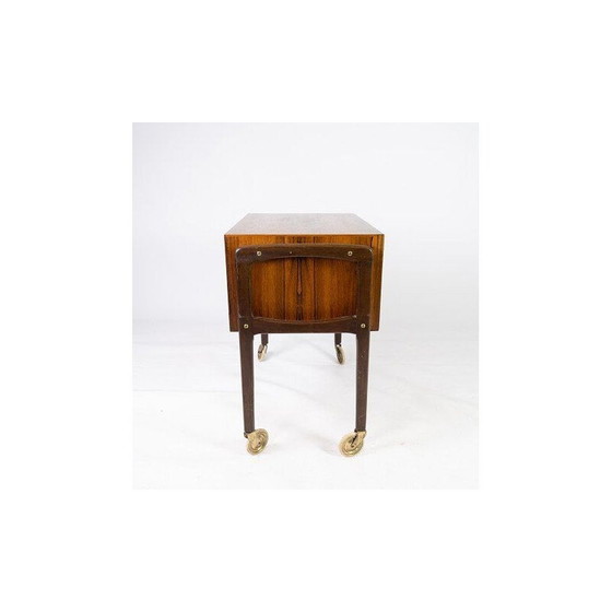 Image 1 of Commode vintage en palissandre à roulettes, Danemark 1960
