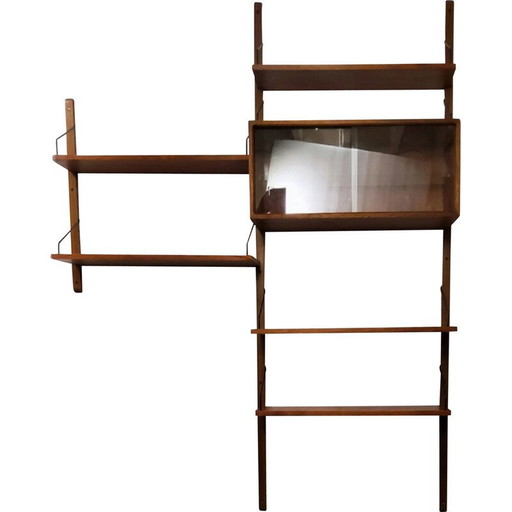 Etagère murale vintage de Poul Cadovius, 1960