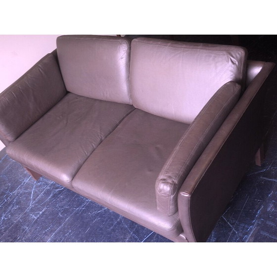 Image 1 of Canapé vintage danois avec coussins remplis de duvet par Mogens Hansen, 1970