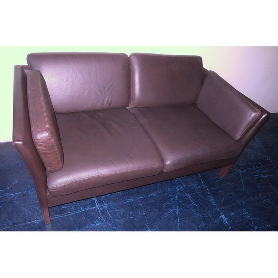 Image 1 of Canapé vintage danois avec coussins remplis de duvet par Mogens Hansen, 1970
