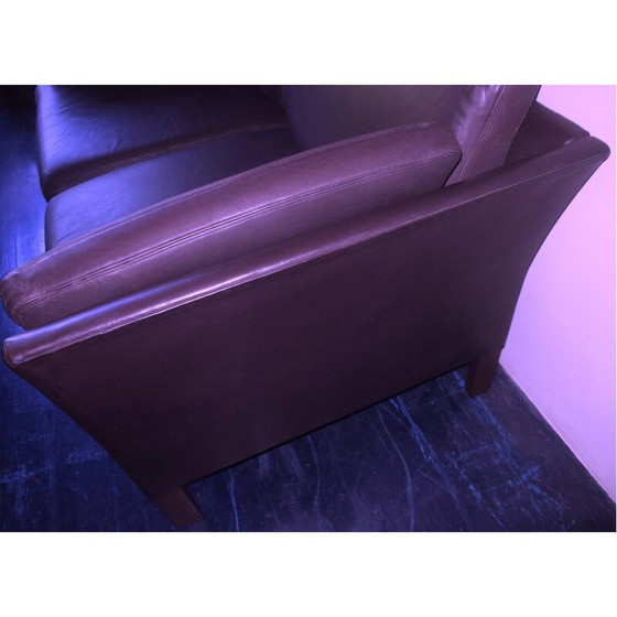 Image 1 of Canapé vintage danois avec coussins remplis de duvet par Mogens Hansen, 1970