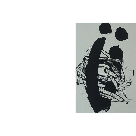Image 1 of Peinture vintage Lovers en lithographie