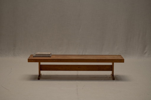 Table basse moderniste "Lattenbank" des années 1960