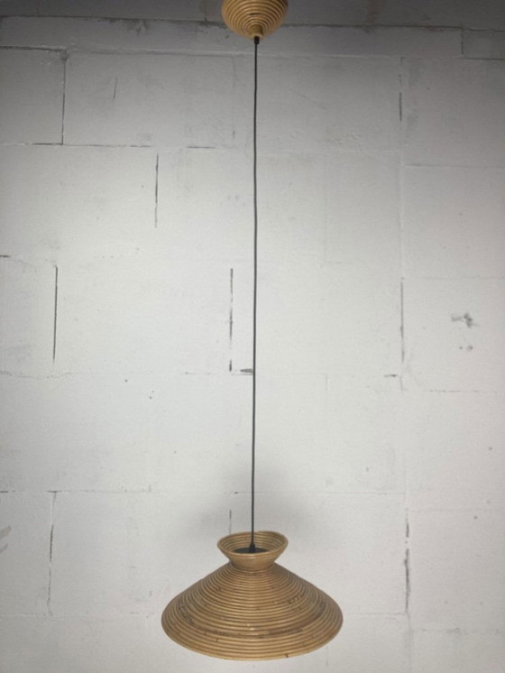 Image 1 of Lampe suspendue de Gabriella Crespi, Italie, années 1970