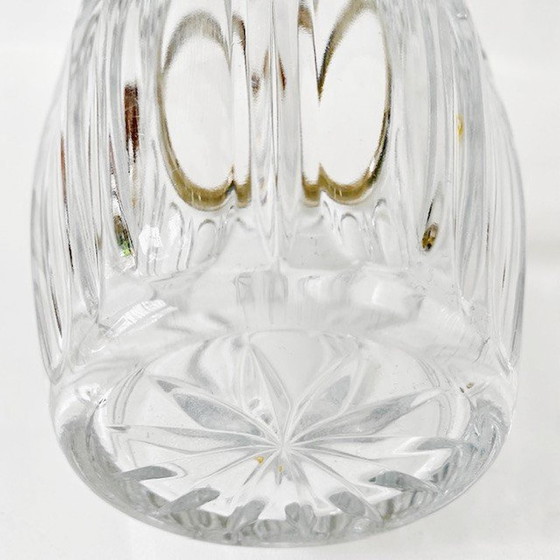 Image 1 of Seau à glace vintage en verre chromé 1960s