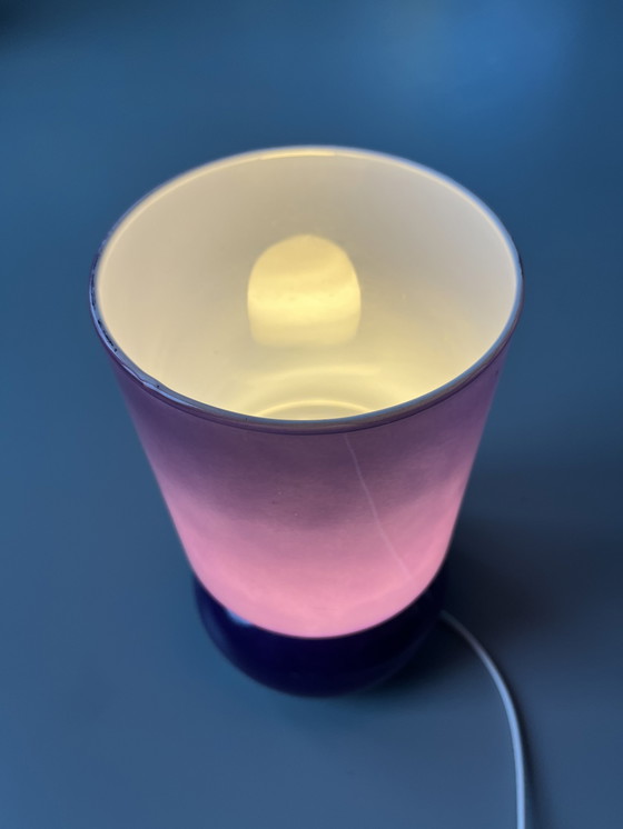 Image 1 of Ikea Lytka - Lampe de table à champignon violet