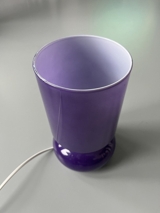 Ikea Lytka - Lampe de table à champignon violet