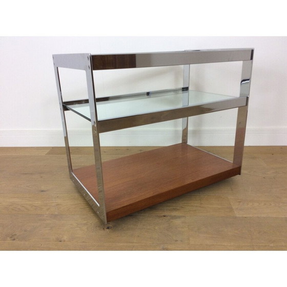 Image 1 of Chariot de service vintage par Richard Young pour Merrow Associates - 1970