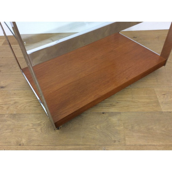 Image 1 of Chariot de service vintage par Richard Young pour Merrow Associates - 1970