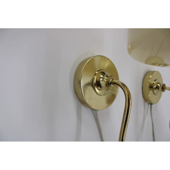 Image 1 of Paire d'appliques vintage, Tchécoslovaquie 1970