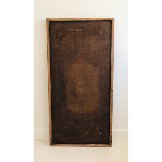 Image 1 of Plaque vintage en pierre de lave de François Chaty, 1960